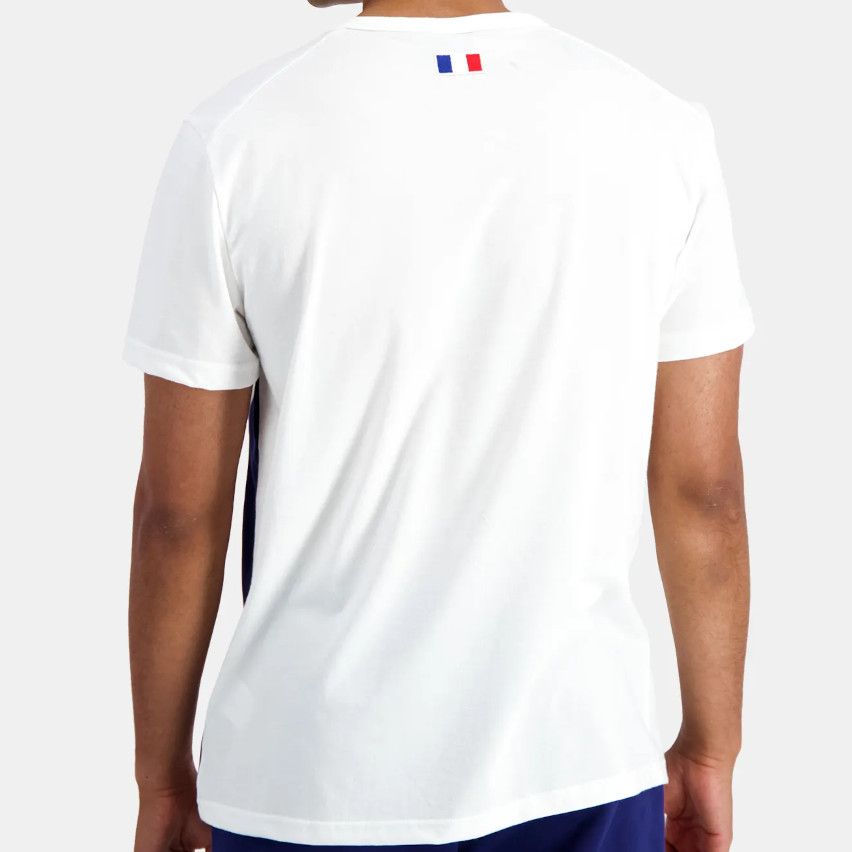Rugby T-Shirt France Presentation White - Le Coq Sportif