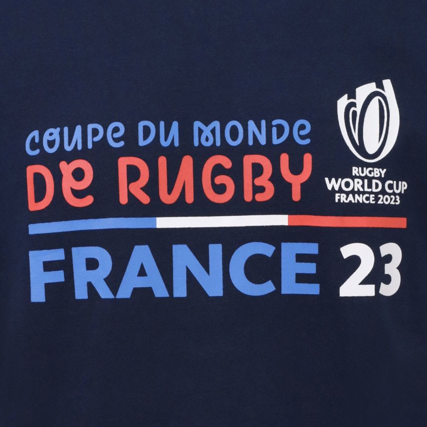 Camiseta Francia Copa del Mundo de Rugby Francia 2023 Azul - Sportfolio