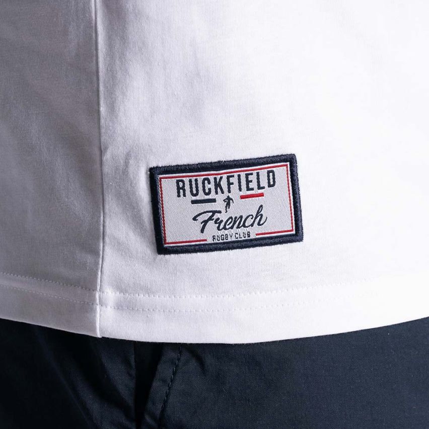 Short Sleeve Rugby T-shirt French Rugby Club White – Ruckfield