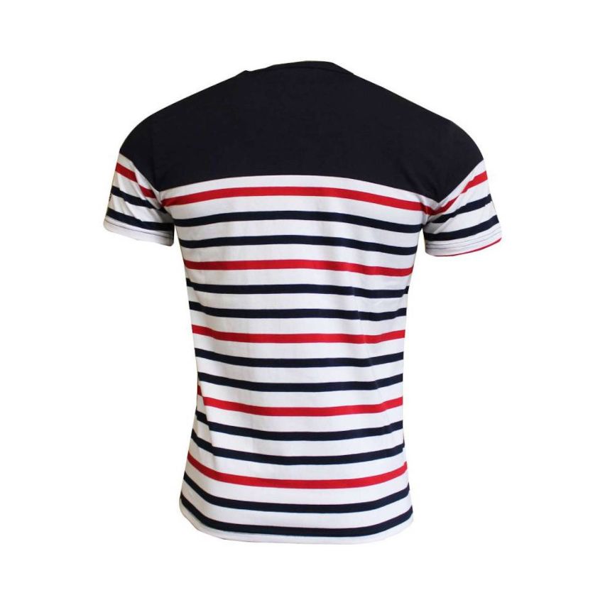 Rugby Marinière Tricolor T-shirt - Rugby Religion