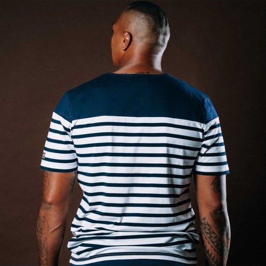 Rugby T-shirt Marinière - La Quai de Garonne - RELIGION RUGBY