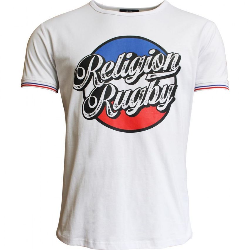 Rugby Sparkling T shirt White Religion Rugby