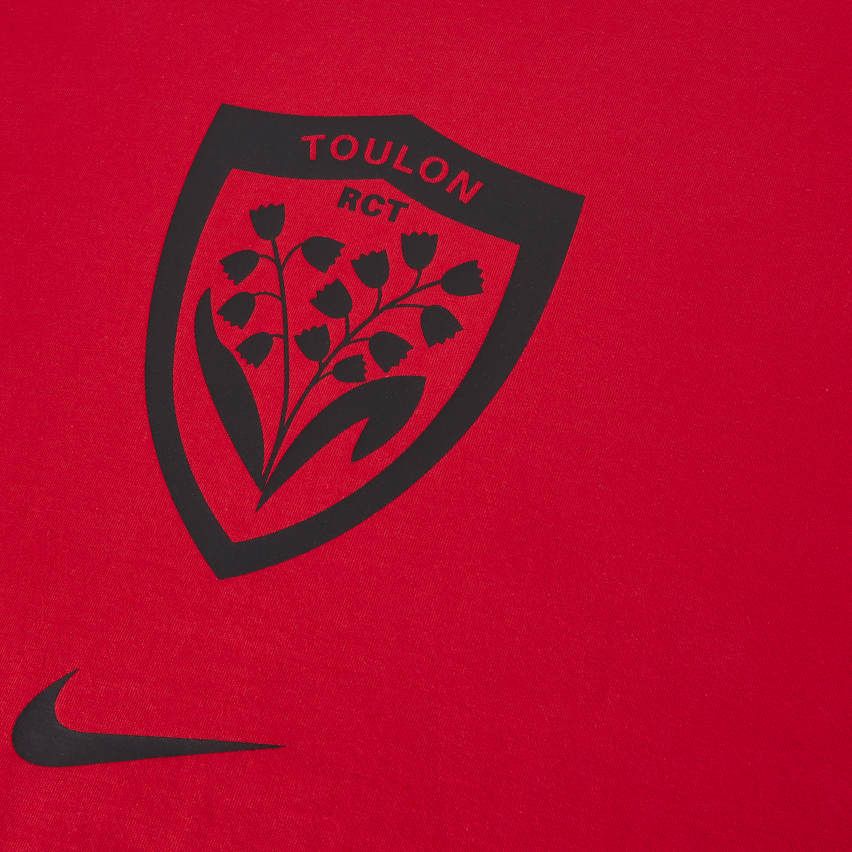 RC Toulon Rugby 2024/2025 Evergreen Red T-Shirt - Nike