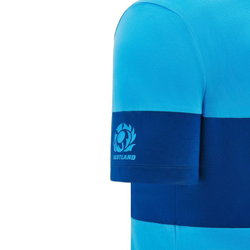 Scotland Rugby T-shirt 2024/2025 Blue - Macron