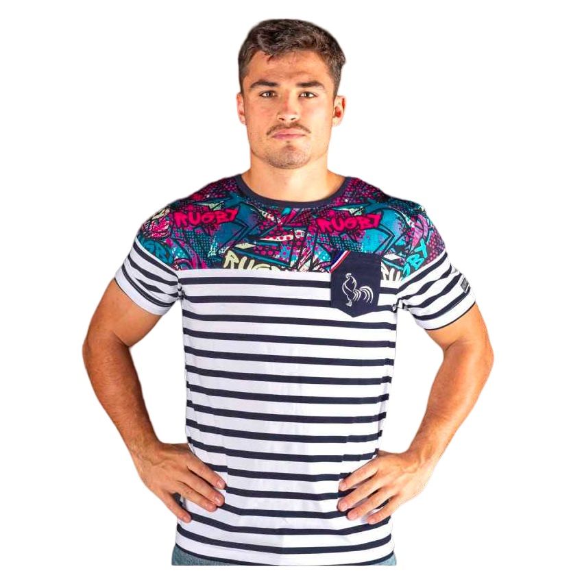 T-shirt Rugby Street Art - Religion Rugby