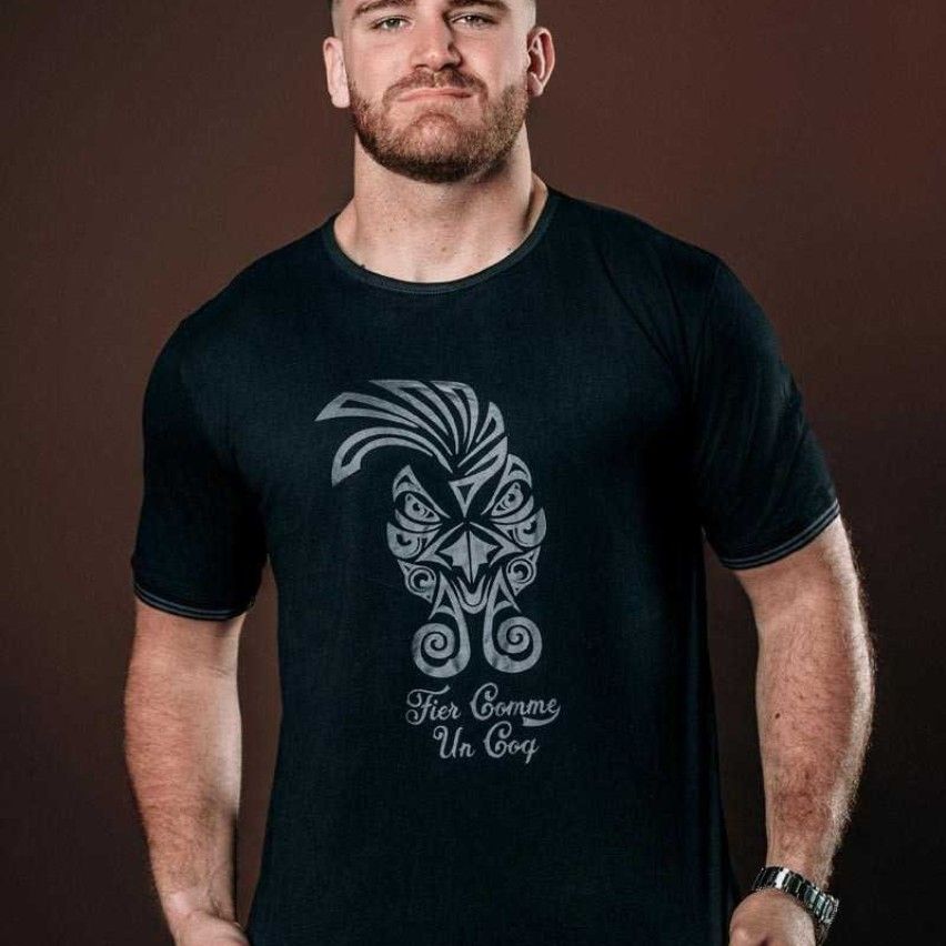 Tribal Rooster T-shirt - RELIGION RUGBY