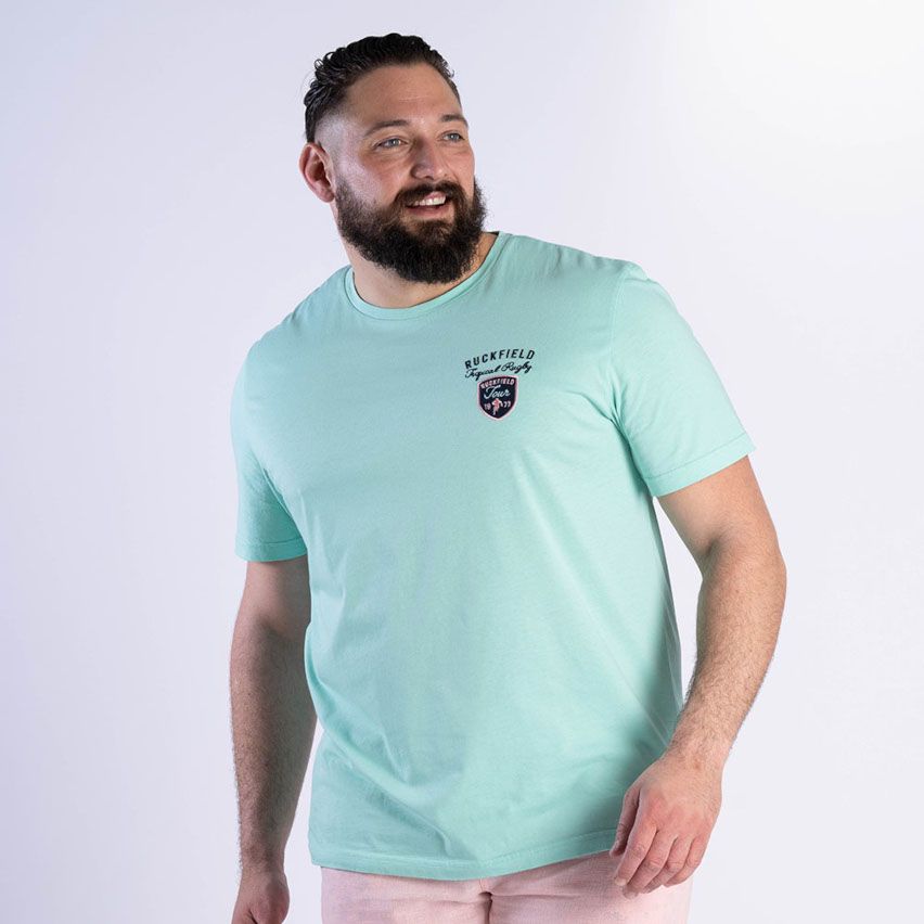 Tropical Water Green Rugby T-shirt - Ruckfield
