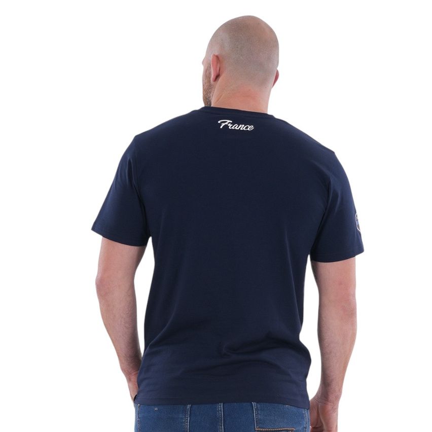 French Rugby Club Short Sleeve T-Shirt Navy - Ruckfield