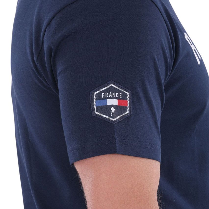 French Rugby Club Short Sleeve T-Shirt Navy - Ruckfield