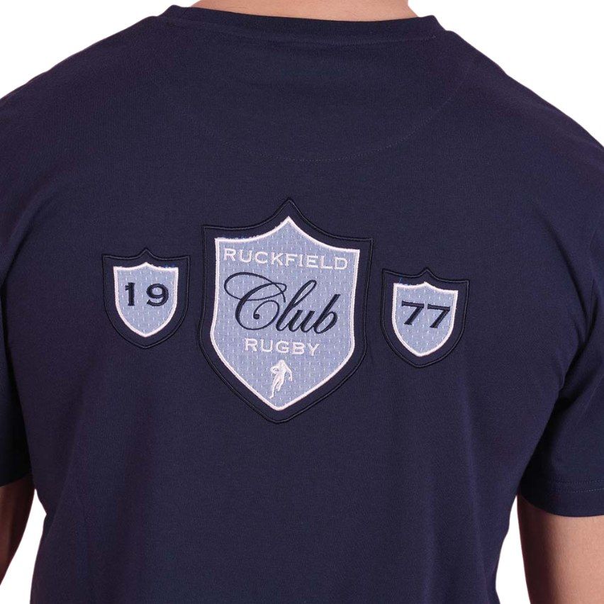 Rugby T-shirt Le Club Chabal Navy Blue - Ruckfield