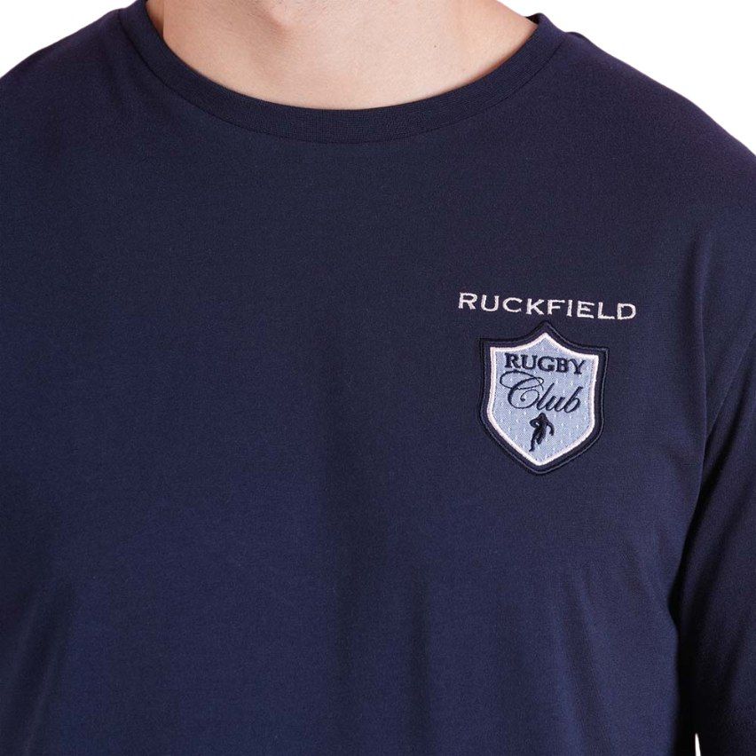 Rugby T-shirt Le Club Chabal Navy Blue - Ruckfield