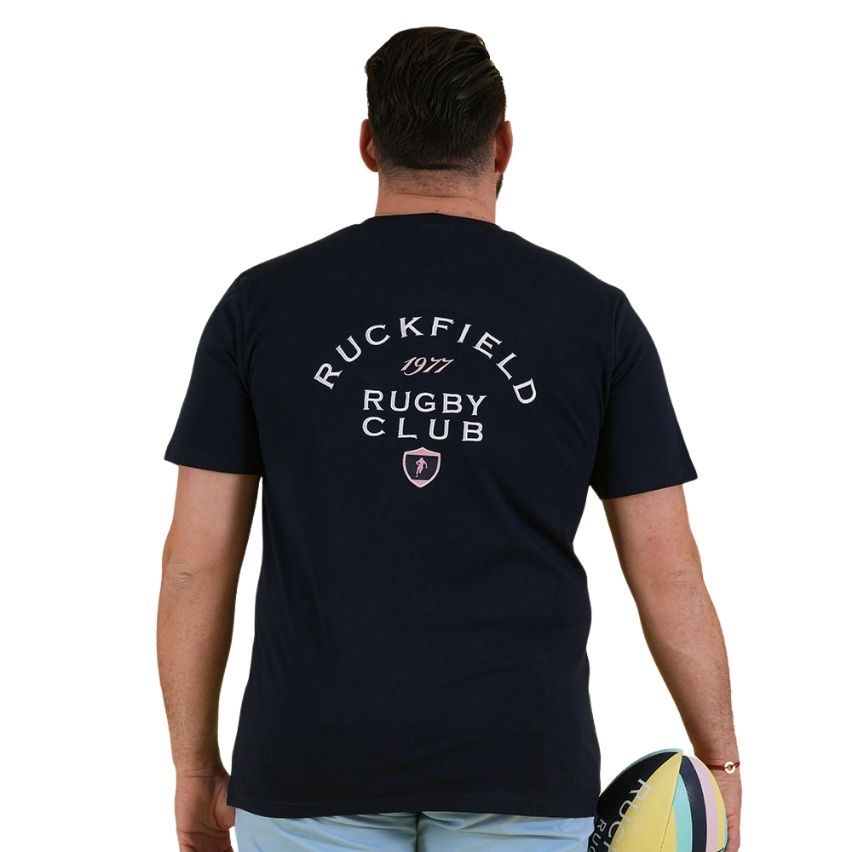 Rugby Club Navy Blue T-shirt - Ruckfield