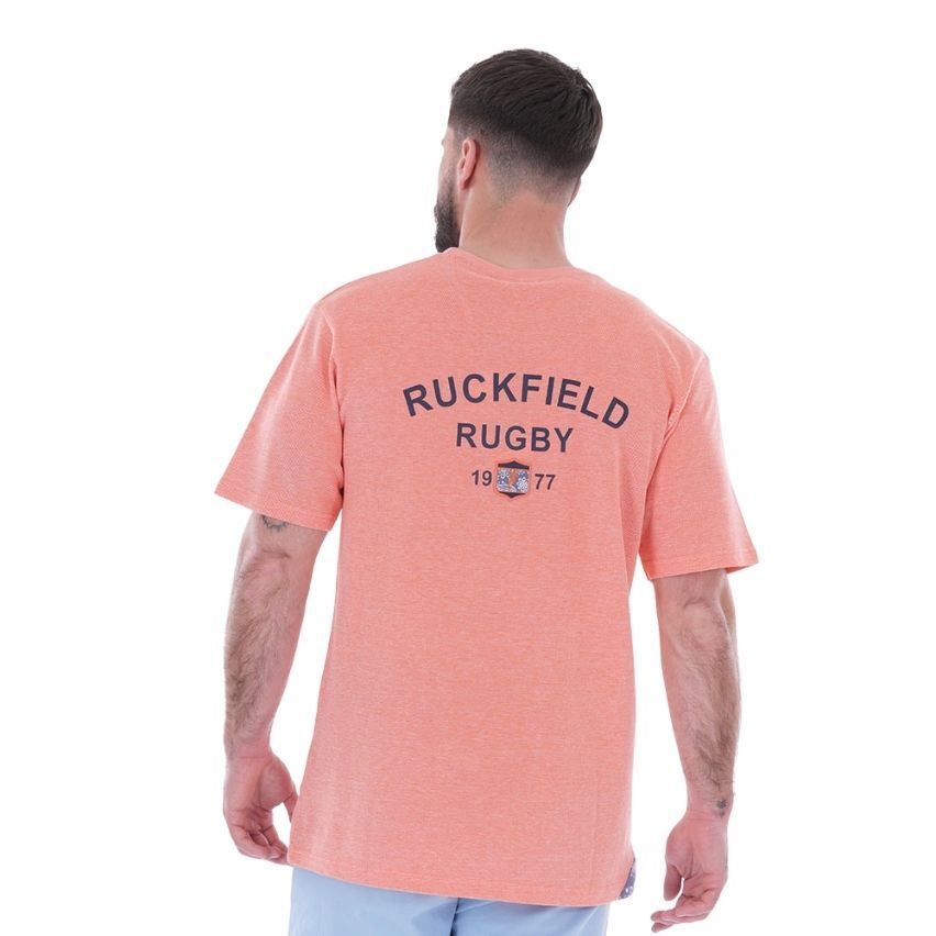 Rugby T-Shirt Coral Kashmir - Ruckfield