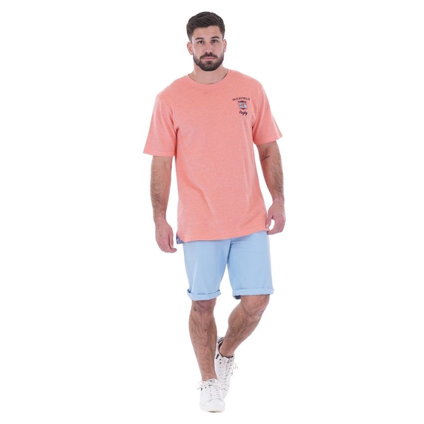 Rugby T-Shirt Coral Kashmir - Ruckfield