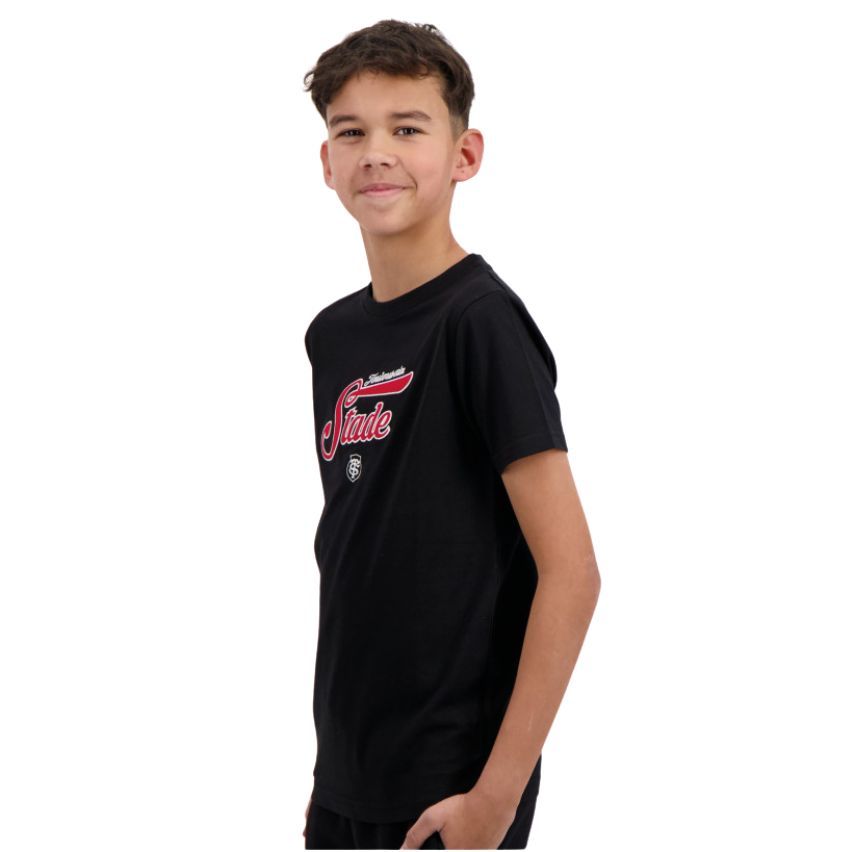 Kids' Rugby T-shirt Stade Toulousain Black - Stade Toulousain