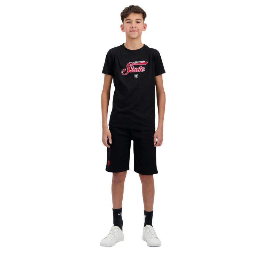 Kids' Rugby T-shirt Stade Toulousain Black - Stade Toulousain
