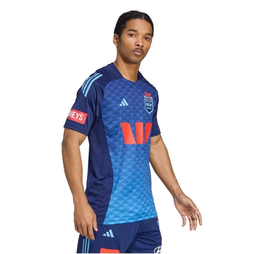 Training Rugby T-shirt Men New South Wales blue - Adidas