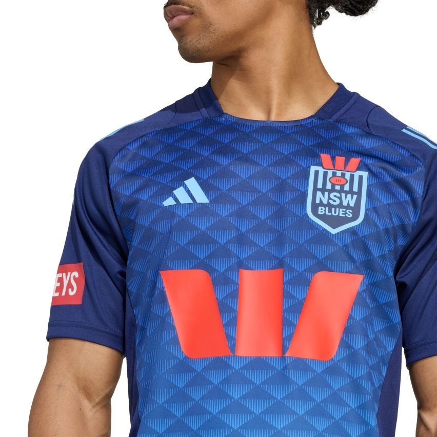 Training Rugby T-shirt Men New South Wales blue - Adidas