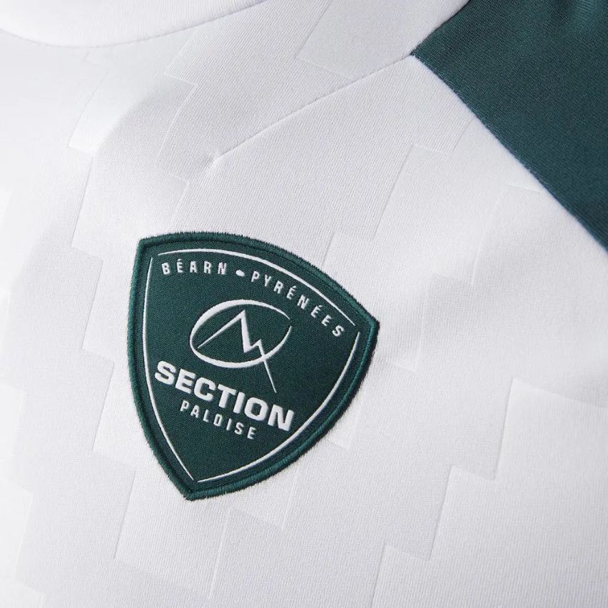 Staff Rugby Training T-shirt 2025/26 White - Section Paloise - Macron