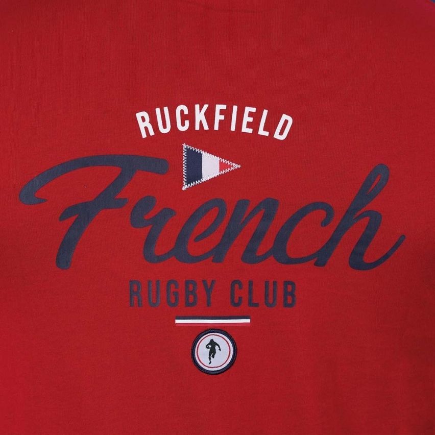French Club Rugby Red T-shirt 2025/2026 - Ruckfield