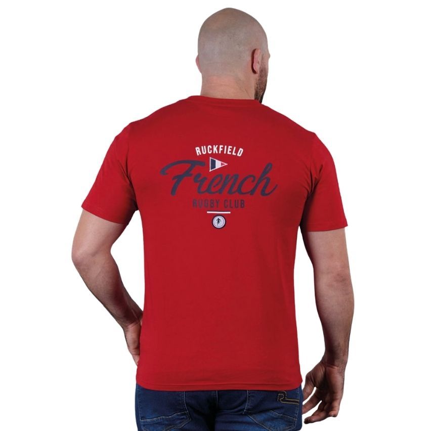French Club Rugby Red T-shirt 2025/2026 - Ruckfield