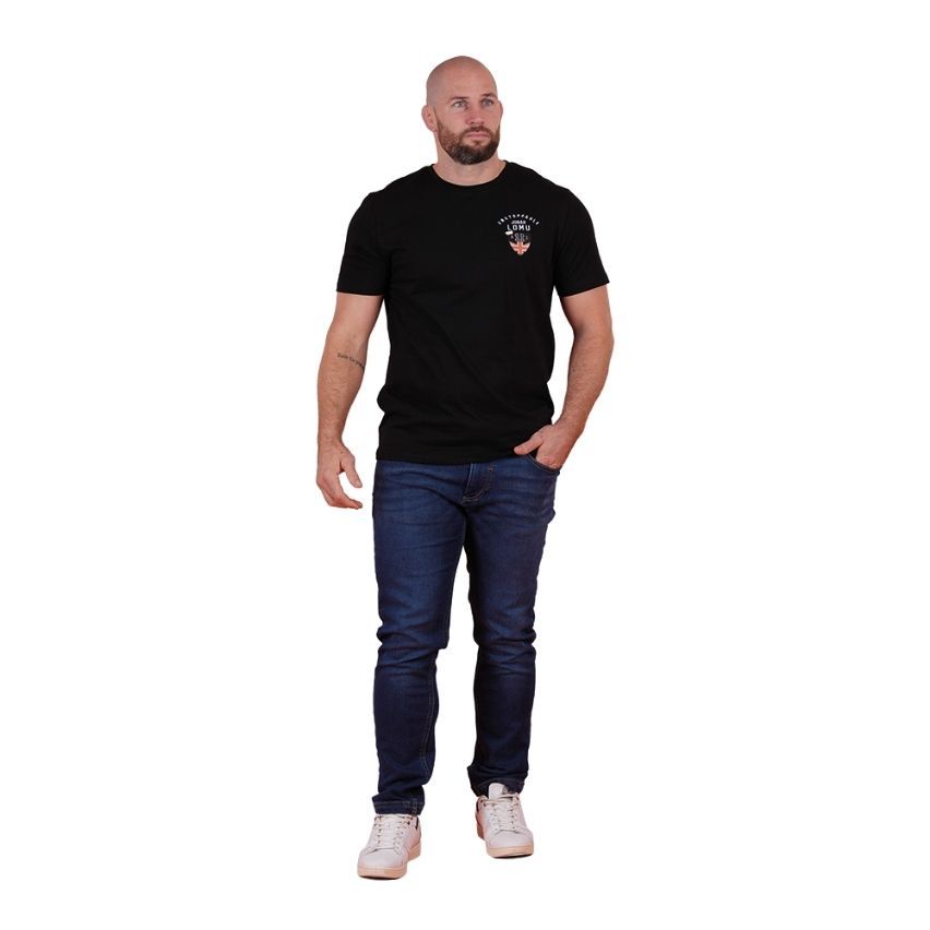 Jonah Lomu Rugby Black T-shirt 2025/2026 - Ruckfield
