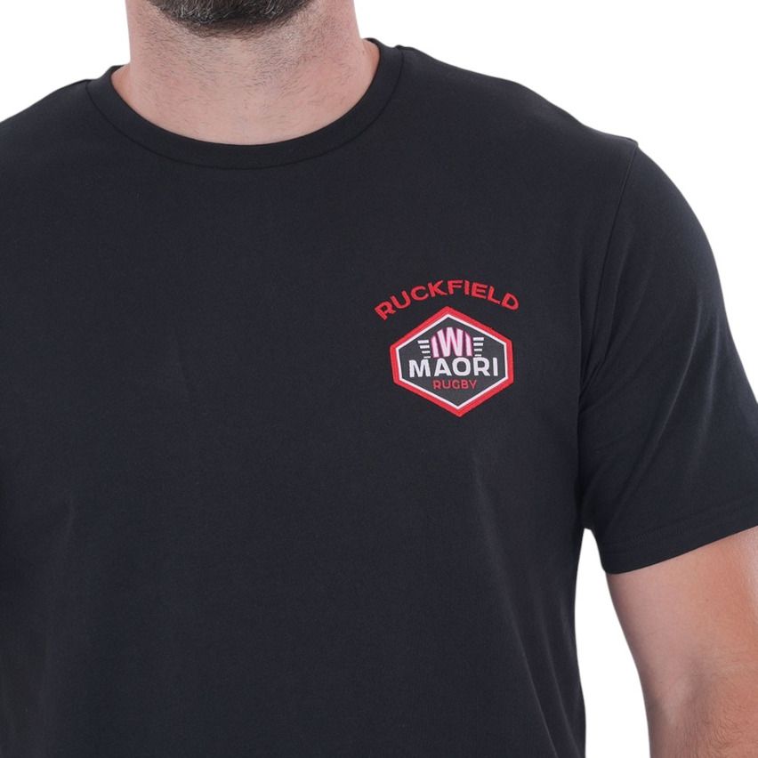 White Maori Short Sleeve Rugby T-Shirt - Ruckfield