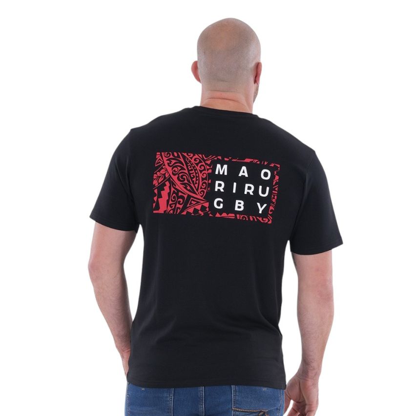 White Maori Short Sleeve Rugby T-Shirt - Ruckfield