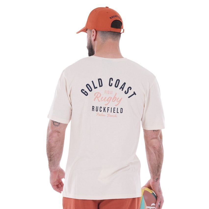 Rugby Palm Beach White Broken T-Shirt - Ruckfield