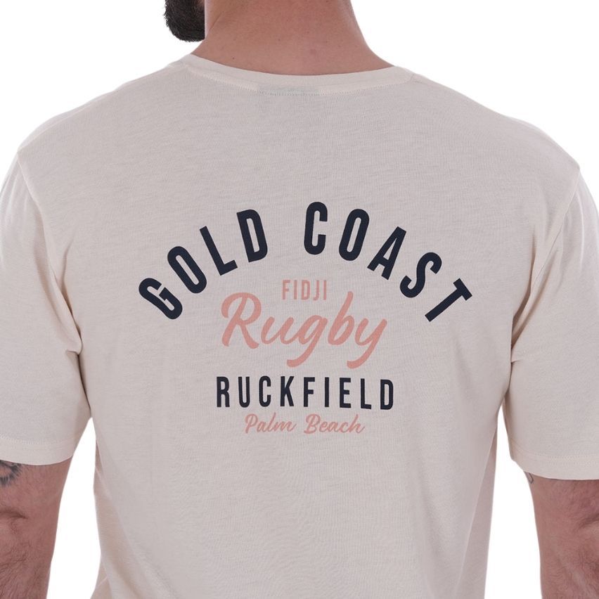 Rugby Palm Beach White Broken T-Shirt - Ruckfield