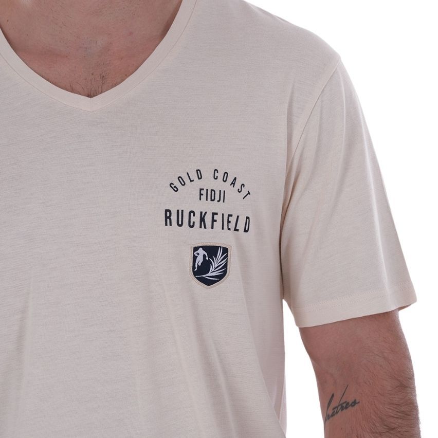 Rugby Palm Beach White Broken T-Shirt - Ruckfield