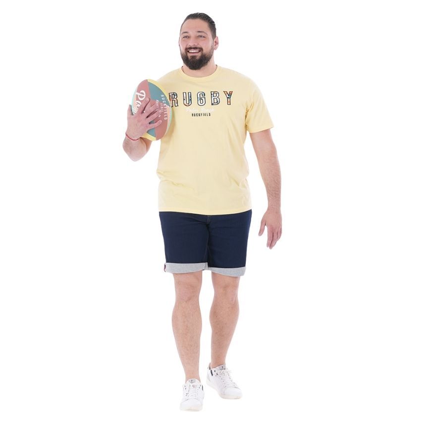 Rugby T-Shirt Palm Beach Yellow - Ruckfield