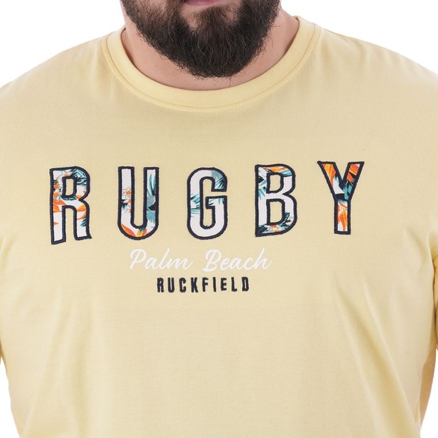 Rugby T-Shirt Palm Beach Yellow - Ruckfield