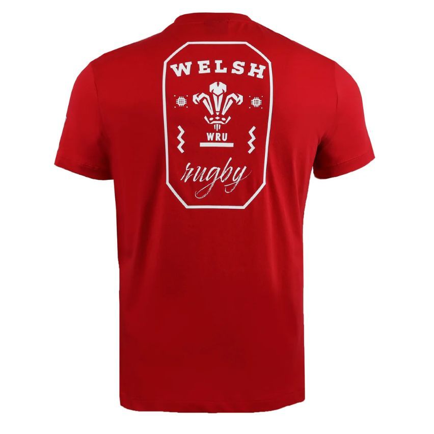 Wales Rugby Supporter T-shirt 2025/2026 - Macron