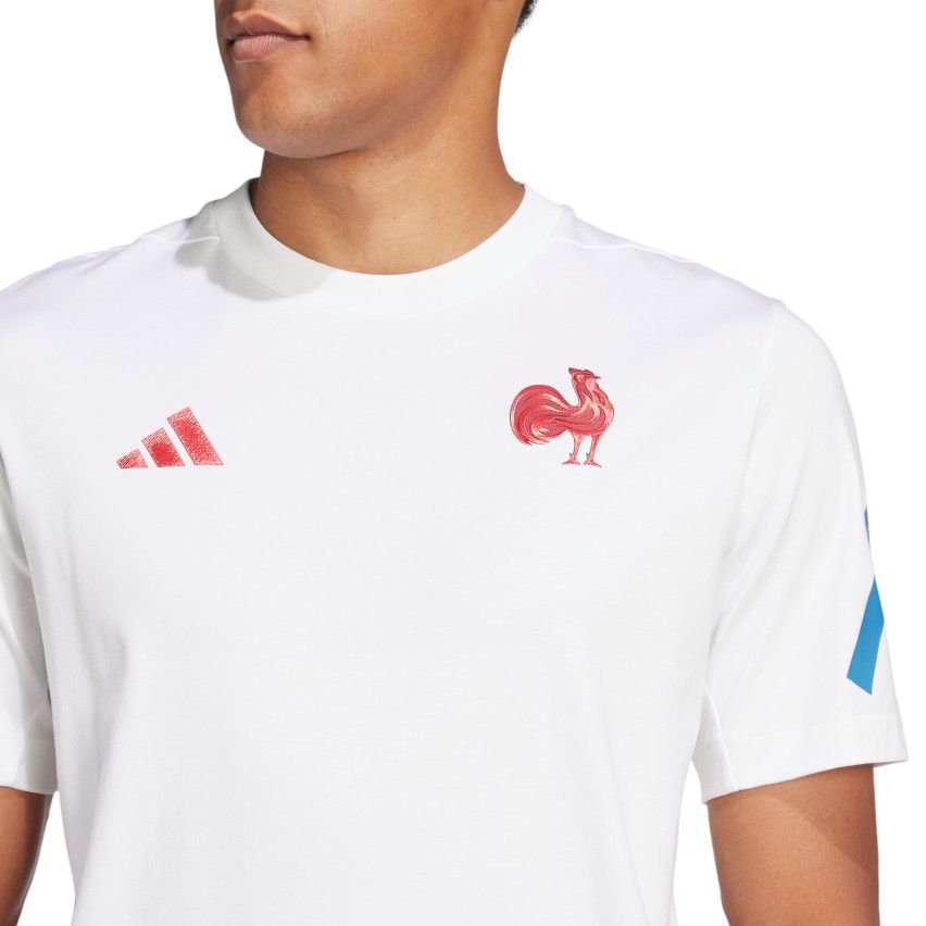France Travel Rugby T-Shirt White – Adidas