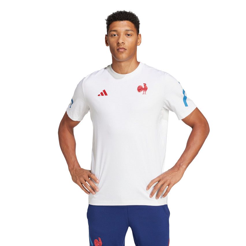 France Travel Rugby T-Shirt White – Adidas