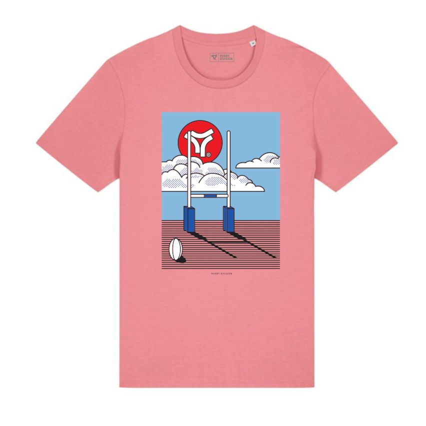 ESSAI PINK T-SHIRT - RUGBY DIVISION