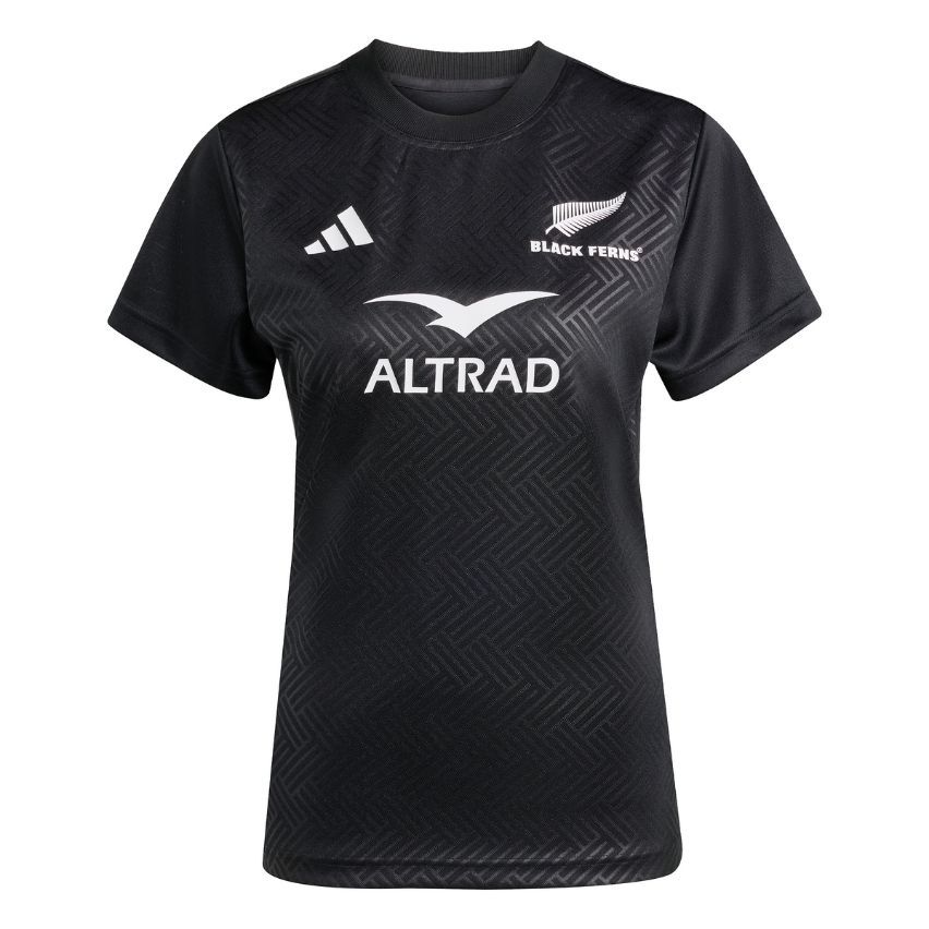 Women's Rugby T-shirt Black Ferns Supporter World Cup 2025/2026 - Adidas