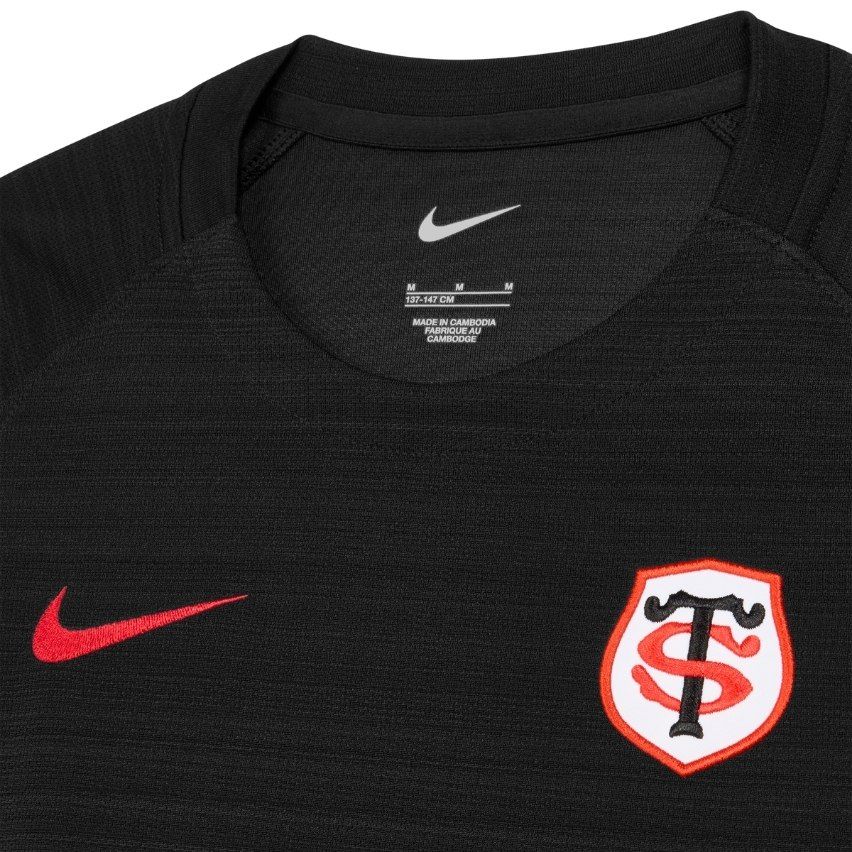 Stade Toulousain Kids' Training Rugby T-shirt 2025/2026 - Nike