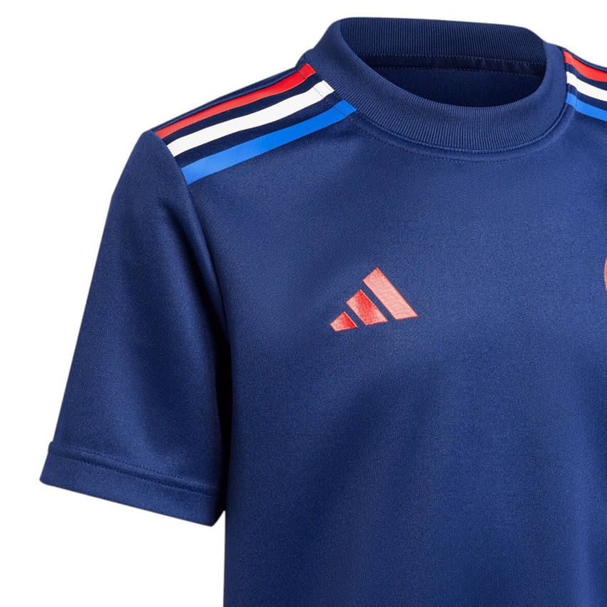 France Youth Rugby Supporter T-shirt - Adidas