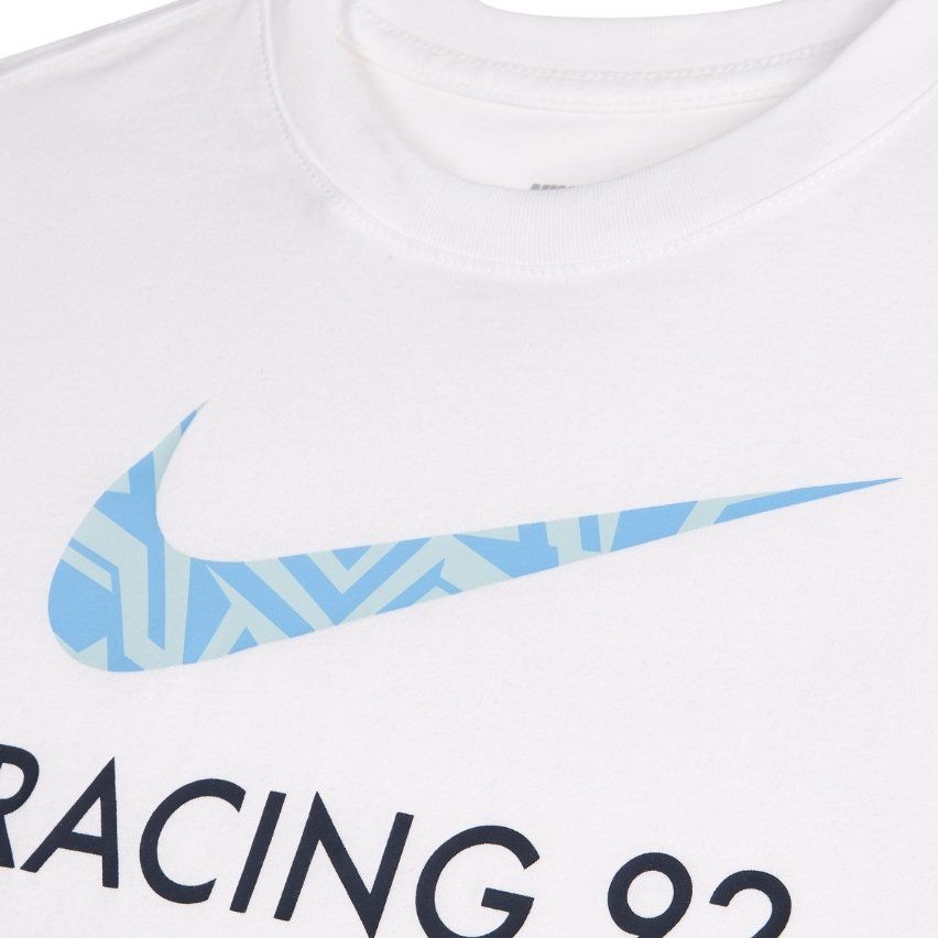 Racing 92 Youth Graphic Rugby T-shirt White 2025/2026 – Nike
