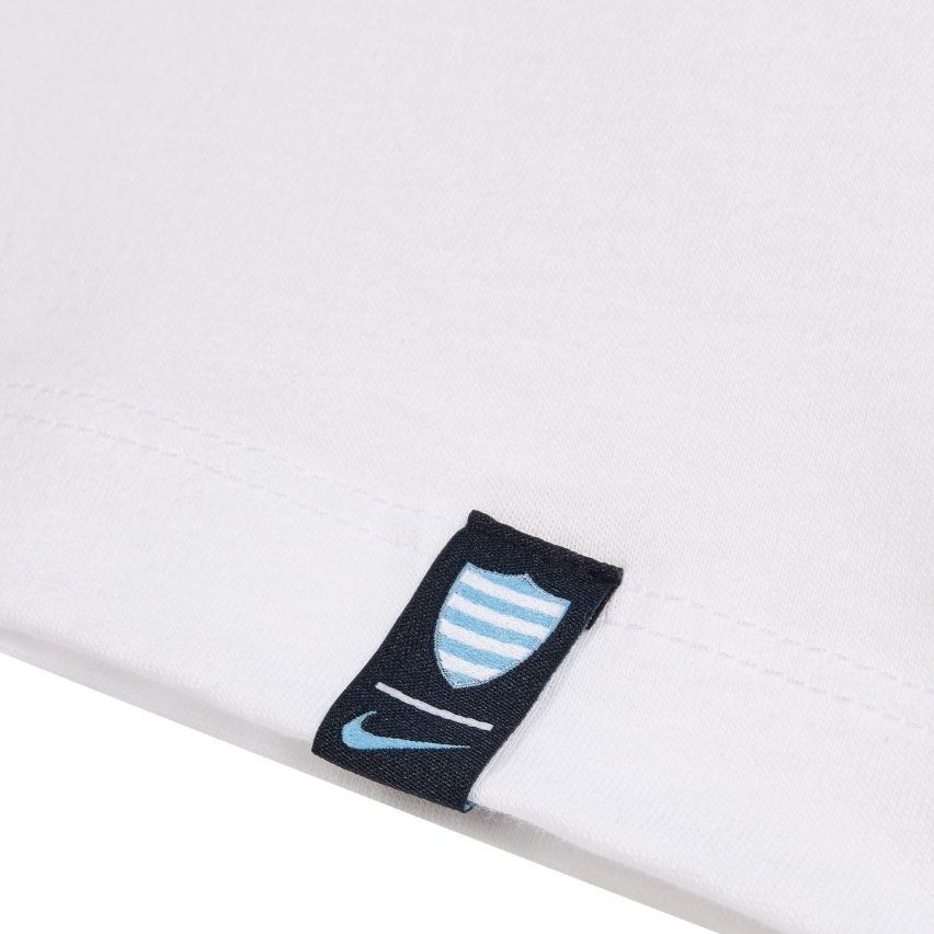 Racing 92 Youth Graphic Rugby T-shirt White 2025/2026 – Nike