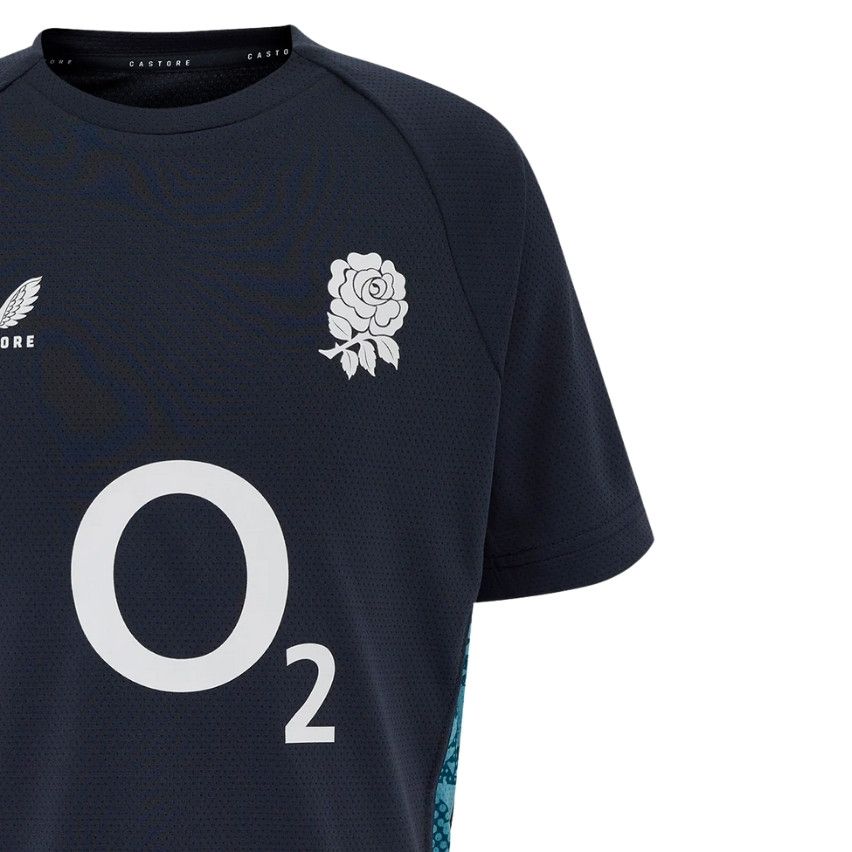 England Rugby Training T-shirt Kids 2025/2026 - Castore