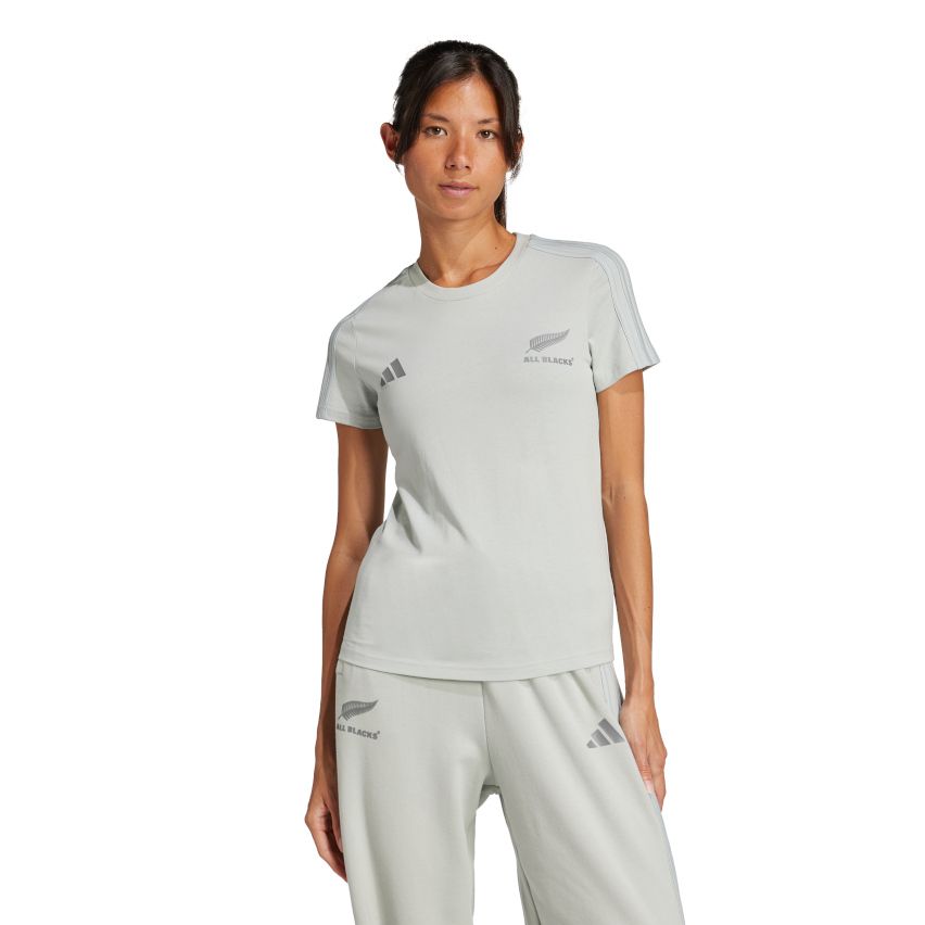 Women's Rugby T-Shirt All Blacks Silver - Adidas