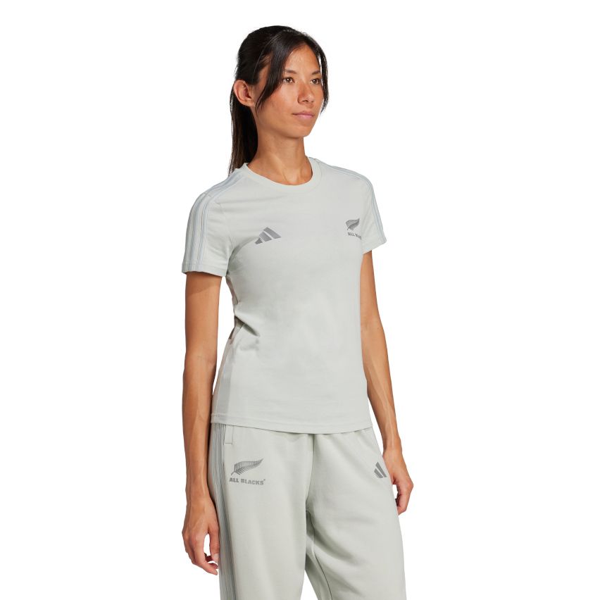 Women's Rugby T-Shirt All Blacks Silver - Adidas
