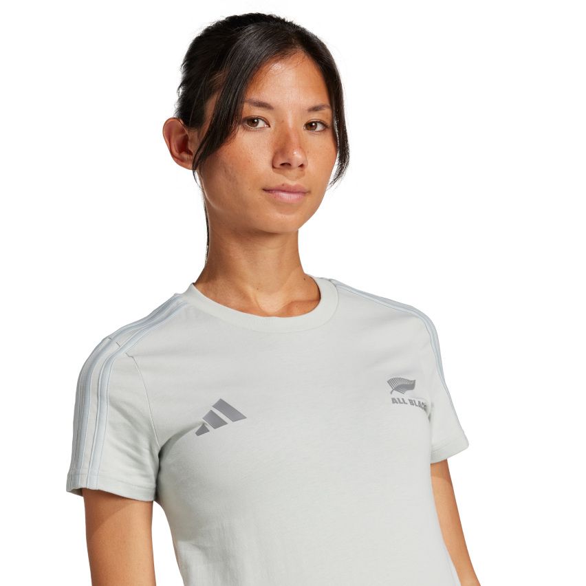 Women's Rugby T-Shirt All Blacks Silver - Adidas