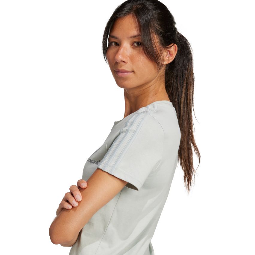 Women's Rugby T-Shirt All Blacks Silver - Adidas