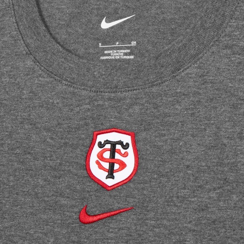 Grey Rugby T-shirt Evergreen Stade Toulousain Women - Nike