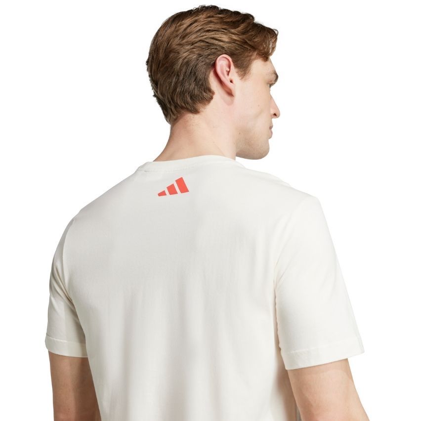 T-shirt Rugby Homme France Blanc - Adidas