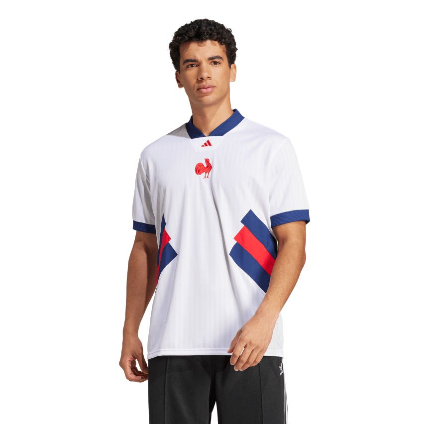 France Heritage Rugby Jersey White - Adidas